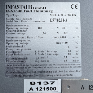 Infa-Micron Kassettenfilter gebraucht D-1280_5